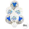 funplay 6685 1 konfetov bal ny na babyshower 6 ks modr 2
