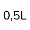 0,5 L