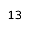 13