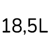 18.5 L