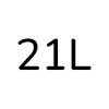 21 L