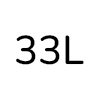 33 L