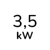 3,5 kW