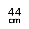 44 cm