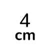 4 cm