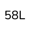 58 L