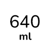 640 ml