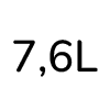 7.6 L