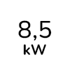 8,5 kW