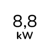 8,8 kW