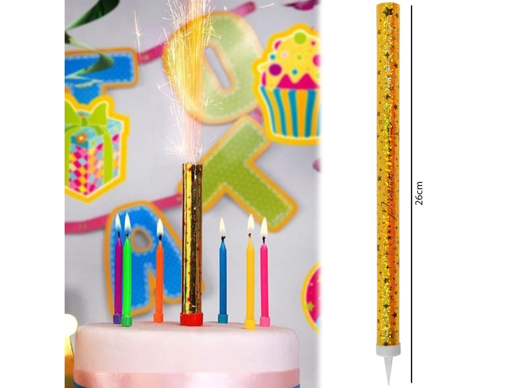 2417 crescom kft hl004 tortove fontany zlate 26 cm 1 ks