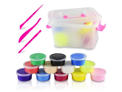 9743 jenifer no 7567 inteligentna plastelina 12 farieb x 15 g