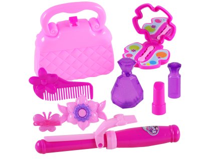 8861 kaiyue 1800kb beauty set pre dievcata kabelka so srdieckom a kozmeticke doplnky 8ks