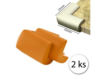 1370 babysafety ph57 penova ochrana rohov a ostrych hran 55x33x12mm hranate 2 ks tehlova