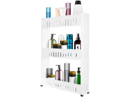 12569 kitchen home 11847 pojazdny regal 54 5x12 5x72 5cm biela