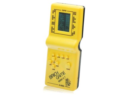 11246 baibian e 9999 digitalna hracia konzola 9999v1 lcd displej zlta
