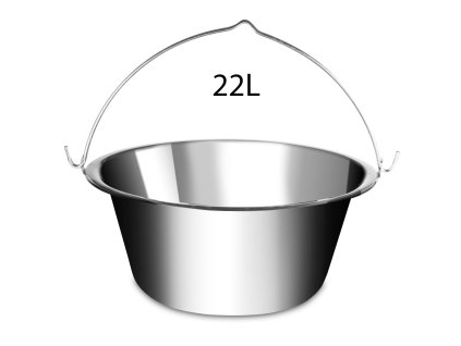 17432 lux lk 22 nerezovy kotlik na gulas klasik 22l