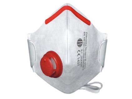9875 medic 10622 respirator rusko na tvar s filtrom ffp3 1 ks