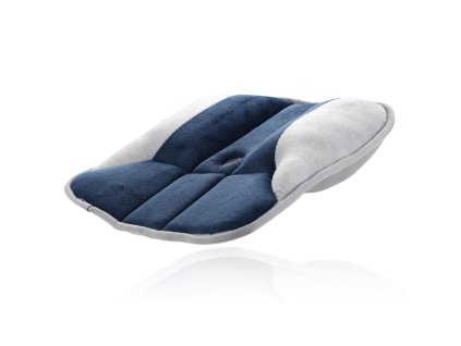 10541 medic 4003 pure posture ortopedicky vankus na sedenie 37x35 cm sedo modra