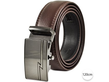 26096 pansky opasok hnedy 120cm eko koza vmay bt349