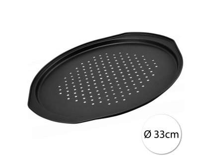 16097 perfect home 12550 plech na pecenie na pizzu s neprilnavym povrchom 33 cm