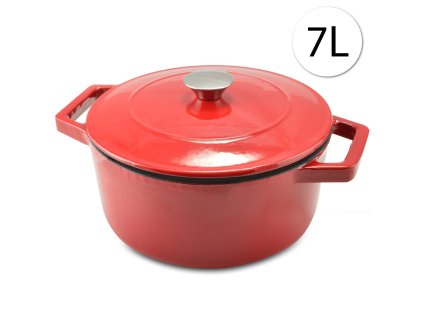 19013 perfect home 12969 liatinovy hrniec s pokrievkou 28cm 7l