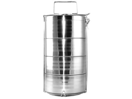 17309 perfect home 15703 4 dielny termoobedar nerezovy 4x1050ml strieborny