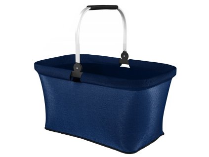 29618 perfect home 45001 skladaci nakupny kosik 26l 46x27x21cm modry