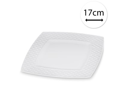 10928 affek design jha2412 dezertny tanier hranaty 17 cm 1 ks