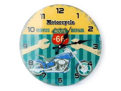 5924 affek design mx4017 nastenne hodiny zeleno zlta