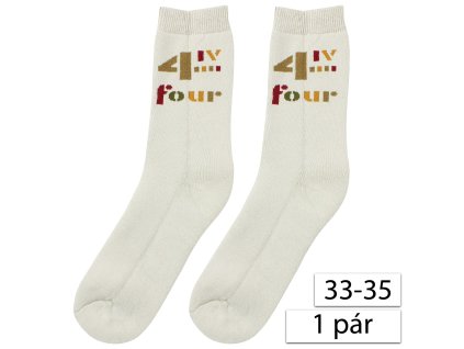 16214 rewon 1352 detske frote ponozky 33 35 bezova