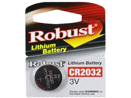 17867 robust cr2032 lithiova bateria 3v v blisteri 1ks