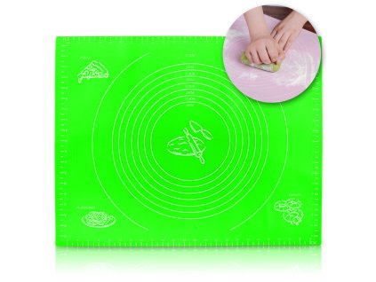 12059 royal kitchen rk 1459 silikonova podlozka na cesto 50x39 7 cm zelena