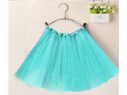 9059 sisi 59620 tutu sukna pre dievcata 3 vrstvova dlzka 30 cm svetlomodra