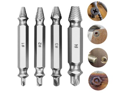 848 speed out so 8157 odstranovac poskodenych skrutiek set 4 ks