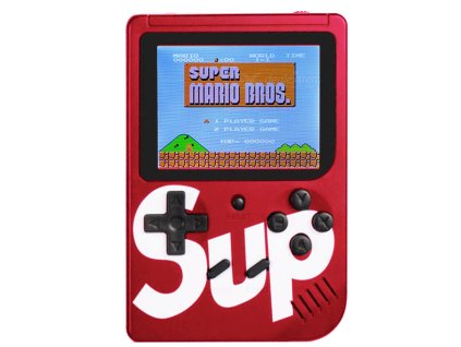 8348 sup gamebox red35619 digitalna hracia konzola 400v1 2 4 palcovy tft displej cerveny