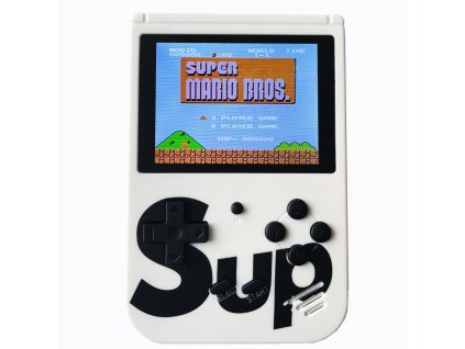 9005 sup gamebox white4813 digitalna hracia konzola 400v1 2 4 palcovy tft displej biely