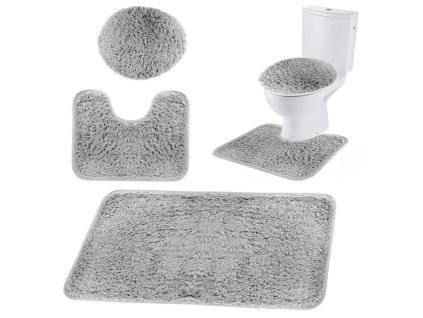 26306 suprava kupelnovych predloziek 3ks 80x50cm 40x50cm homepro ag491l siva