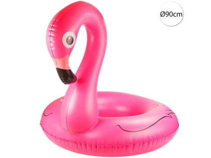 6461 swim ring kx9790 nafukovacie koleso plameniak 90cm