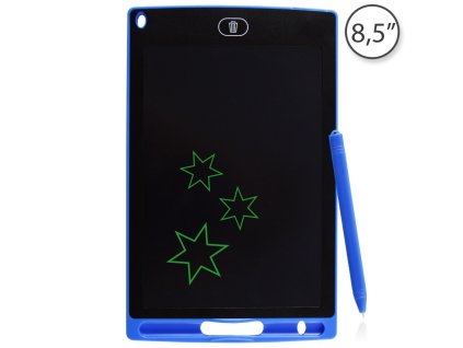 13505 tfy hsp2634 prenosny lcd tablet zapisnik s perom 8 5 palcov 23 5 x 15 cm modry