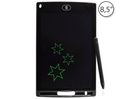 8957 tfy hsp70 prenosny lcd tablet zapisnik s perom 8 5 palcov 22 5 x 14 5 cm cierny