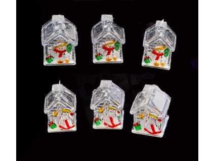 2939 tfy no34939 vianocna led dekoracia domcek 6ks farebna