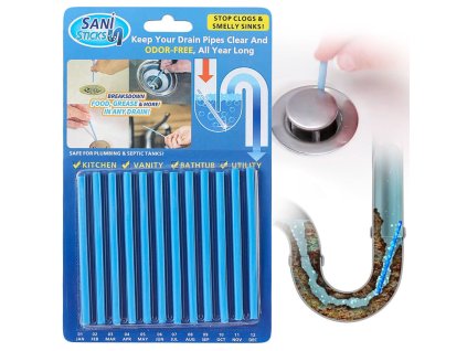 16070 tfy sani stick nat12 tycinky na cistenie odpadu 12 ks