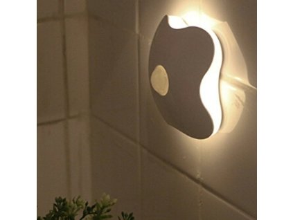 3632 tfy super bright 0019 super bright led svietidlo so senzorom pohybu nastenne 10x10 cm 32 lm biela