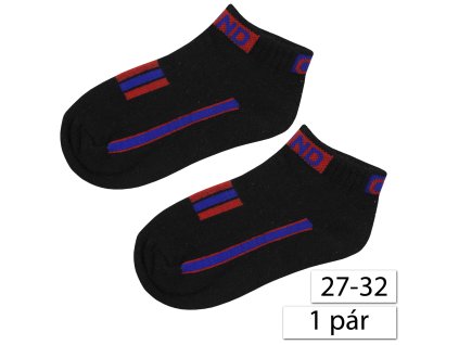 16223 tongyun 868202 detske ponozky 27 32 cierna