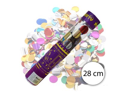 9701 torch e1093 vystrelovacie konfety farebne hlinikove gulocky 28 cm