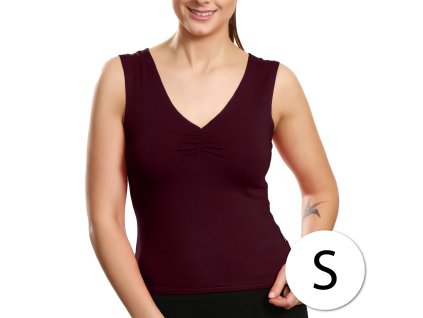 14447 violana gina damsky top s fiolet