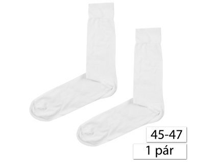 15911 wola 7220 panske ponozky 45 47 biela