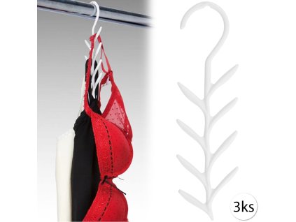 845 camisole rack 5058 multifunkcny organizer do skrine 21x6 5cm 3ks biela
