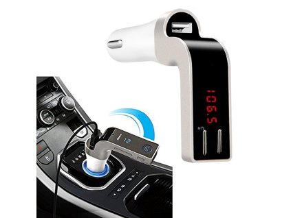3338 car fm wireless m 590 transmitter fm bezdrotovy prehravac s lcd displejom bluetooth a dialkovym ovladacom
